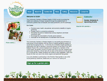 Tablet Screenshot of gardensofshaker.org